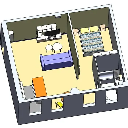 A Modern Appartment, Bright And Calm * Parigi